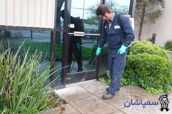 Photo of spraying shops and commercial buildings