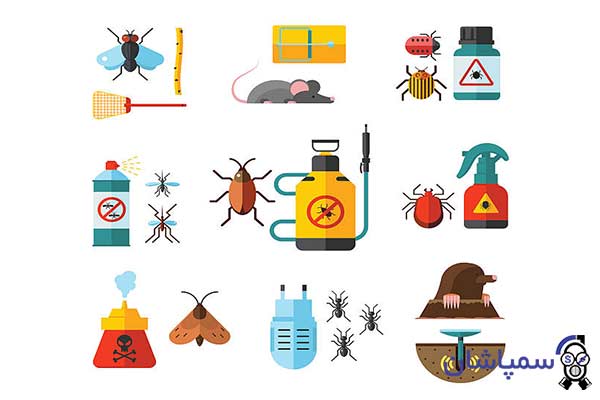 عکس حشرات و آفات رایج در منزل و خانه